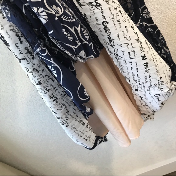 Anthropologie Maeve Floral Pleated Boho Midi Summer Dress 4P - Picture 6 of 11